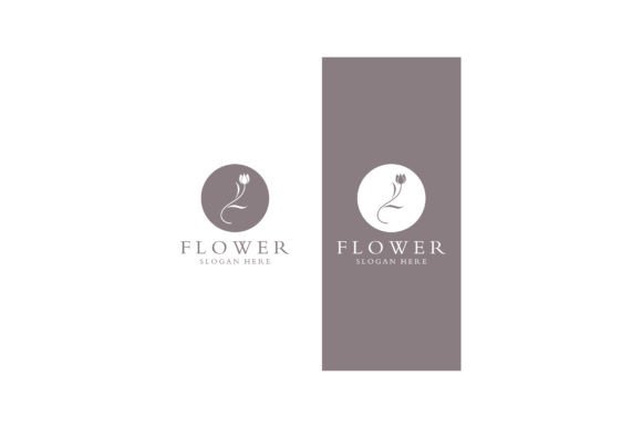 Beautiful Flower Logo Design with Modern: Bridging Nature and Brand Identity