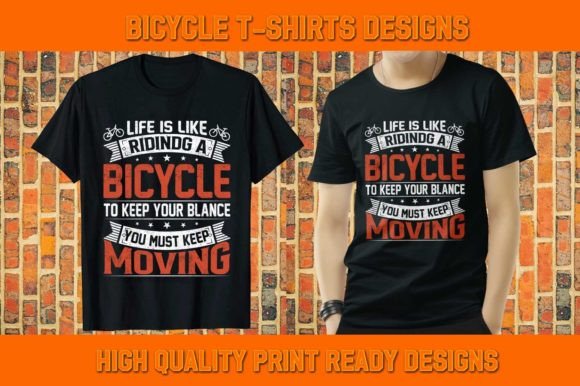 Bicycle T-shirt Design: Premium Creative Assets