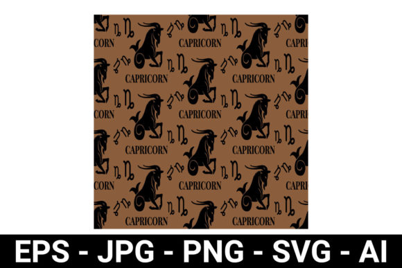 Capricorn Seamless Pattern for Background: A Practical Guide to Astrological Design Assets