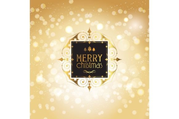 Celebrate the Season with Christmas Bokeh Lights Background