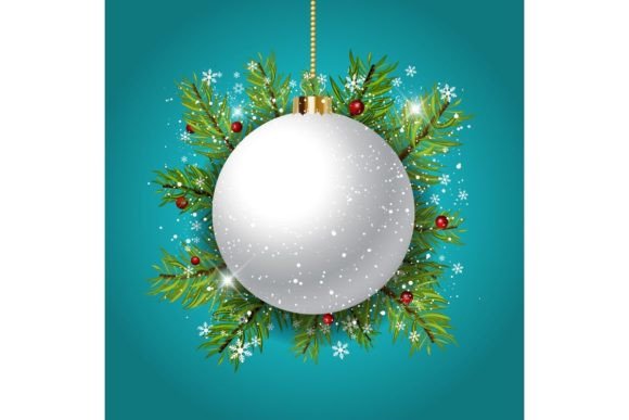 Christmas Ornament Background