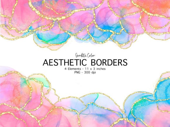 Colorful Agate Borders Clip Art: A Comprehensive Evaluation