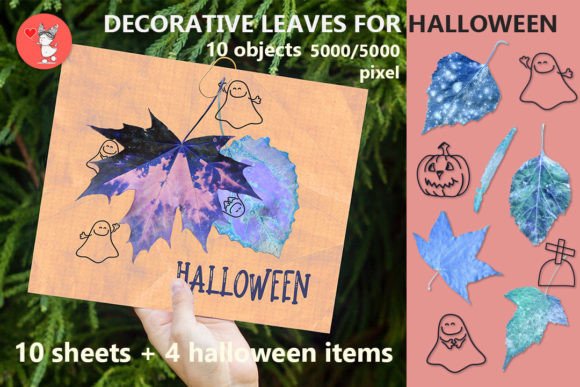 Decorative Leaves for Halloween