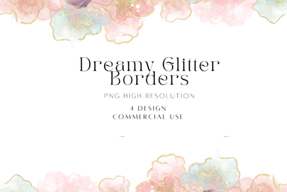 Dreamy Watercolor Borders: Elevating Your Digital Designs with High-Resolution Transparency