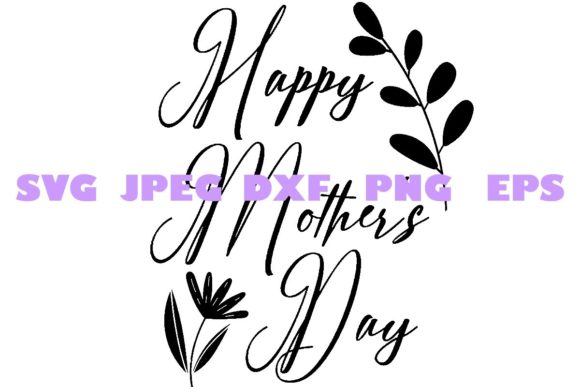Elegant Decorative Mothers Day DXF 7