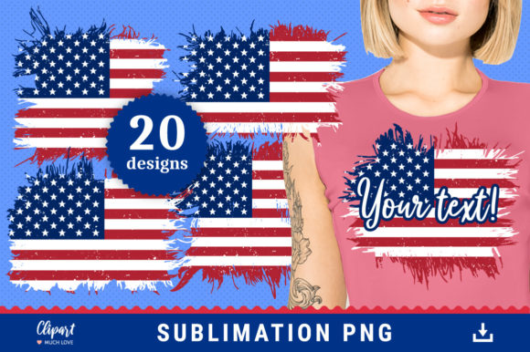 Evaluating American Flag Sublimation Designs for Custom Projects