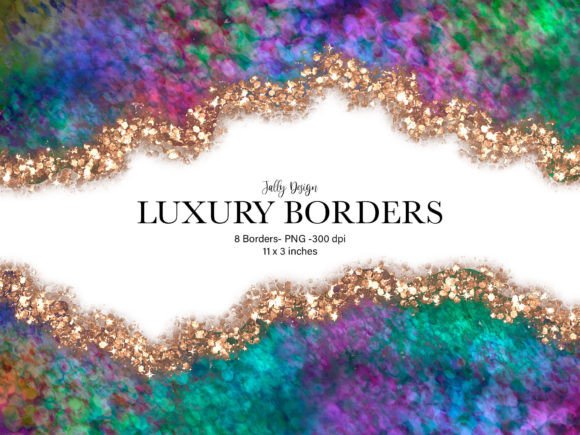 Evaluating Iridescent Blue Borders Clip Art for Digital and Print Projects