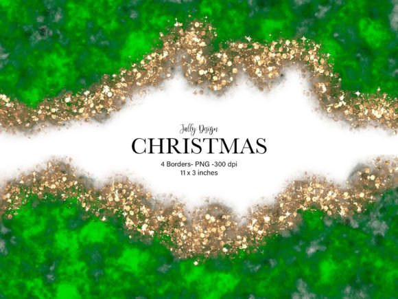 Green and Gold Christmas Borders: A Comprehensive Evaluation for Digital and Print Design