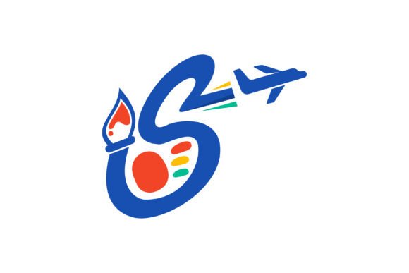 Letter S Paint Plane Logo: A Strategic Design Template for Creative Brands