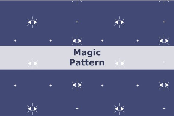 Magic and Cute Seamless Patterns