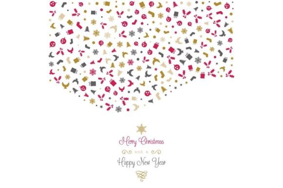 Merry Christmas Card Background