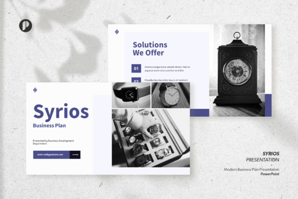 Modern Business Plan Presentation