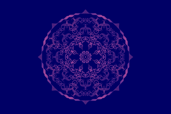 Purple Mandala Design Decorative: Elevate Your Creative Projects