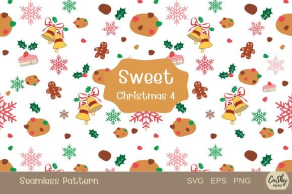 Sweet Christmas4: A Seamless Design Resource for Holiday Creations