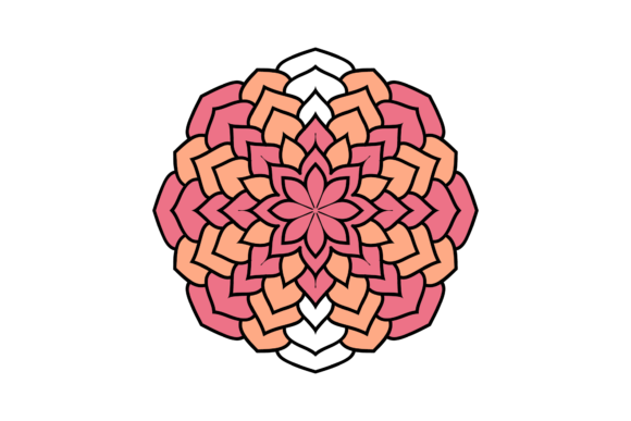 Vibrant Mandala Patterns Decorative Colorful Assets